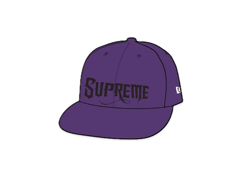 Supreme Mister Cartoon New Era "Purple"