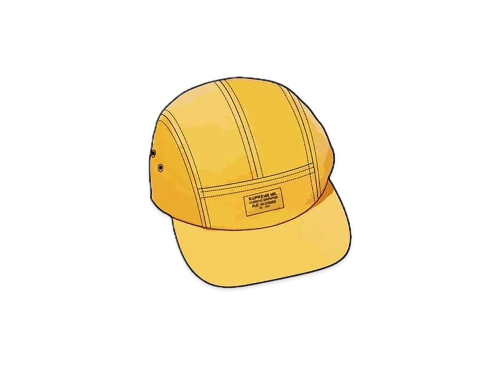 Supreme Corduroy Pocket Camp Cap "Yellow"