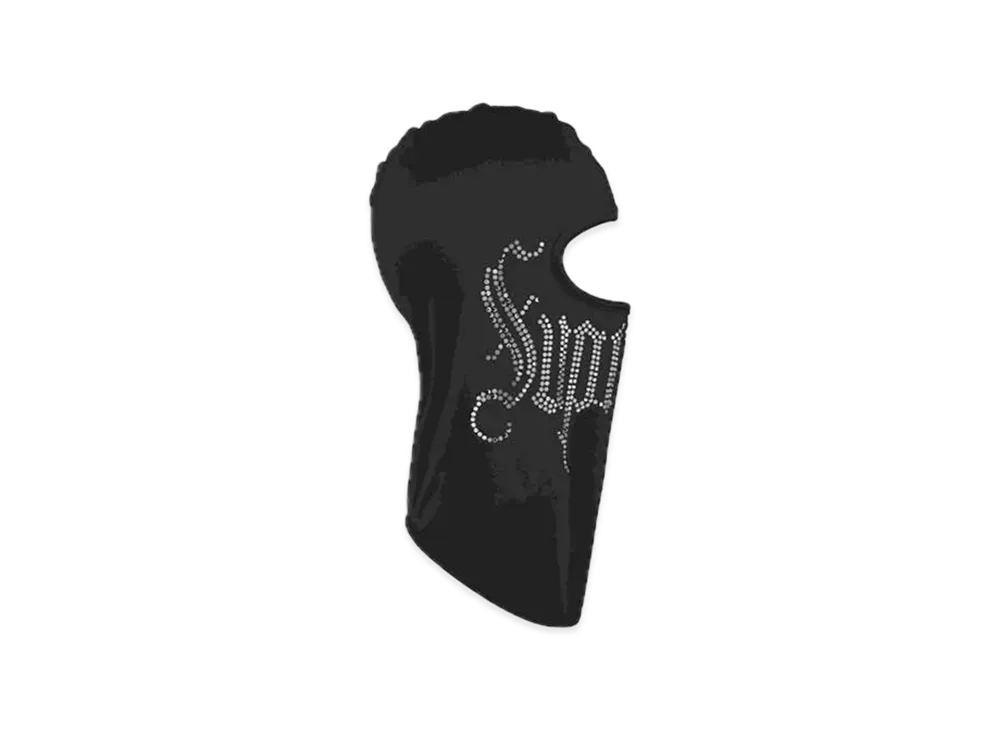 Supreme Rhinestone Balaclava "Black"