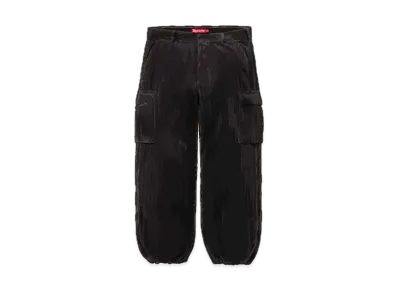 Supreme Wide Wale Corduroy Cargo Pant "Black"