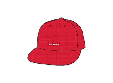 Supreme Polartec Waffle Small Box 6-Panel "Red"