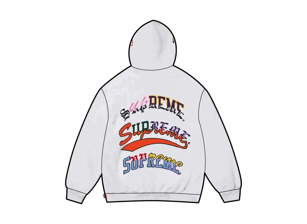 Supreme フーディー アッシュグレー Mサイズ Supreme x Goodenough シュプリーム x グッドイナフ Hooded