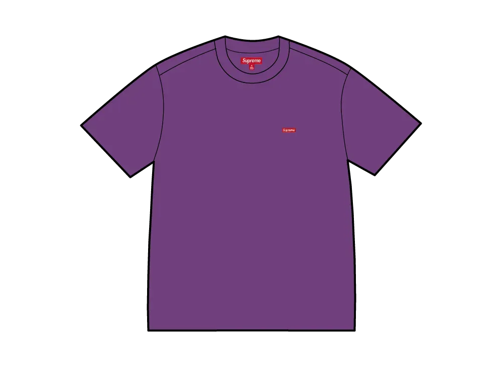 Supreme Small Box Tee (25FW) "Purple"