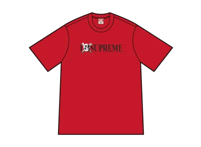 Supreme Skull Tee "Red"