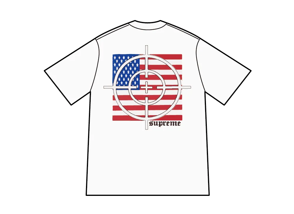 シュプリーム ターゲット Tシャツ "ホワイト"