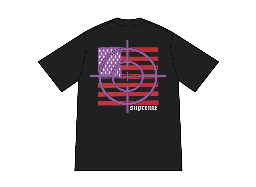 Supreme Target Tee "Black"