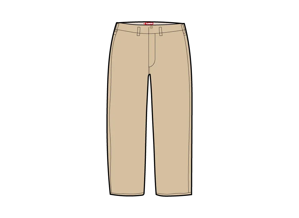 Supreme Chino Pant (25FW) "Tan"