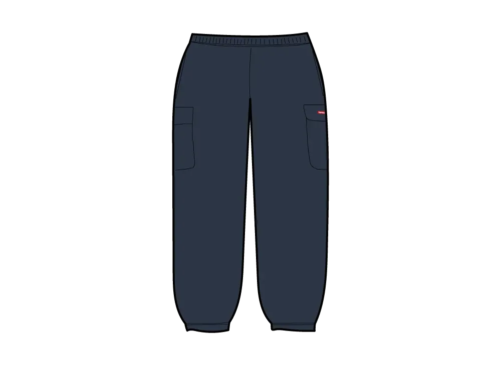 新品 Supreme Small Box Cargo Sweatpant S Supreme Small Box Cargo Sweatpant (FW25) - $168