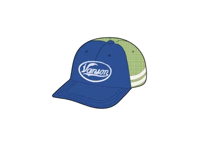 Supreme x Vanson Leathers Mesh Back 6-Panel "Royal"