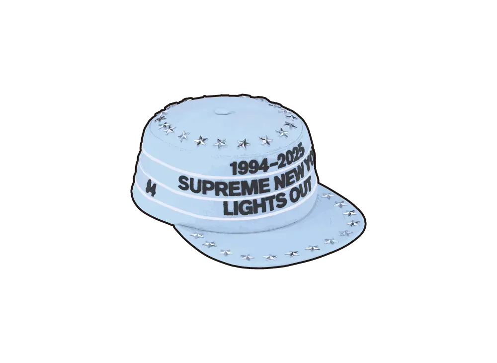 Supreme Stars Studded Pillbox Hat Supreme Stars Studded Pillbox Hat