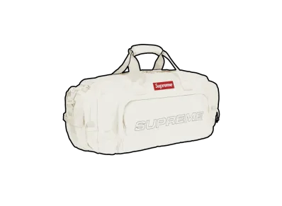 Supreme Denim Duffle Bag "White"