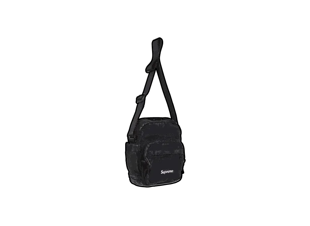 Supreme Denim Shoulder Bag シュプリーム 送料無料 Supreme Denim Shoulder Bag Black - メルカリ