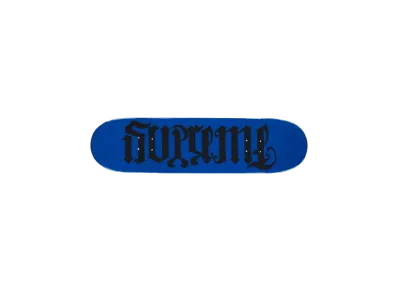 Supreme Ambigram Skateboard "Blue"