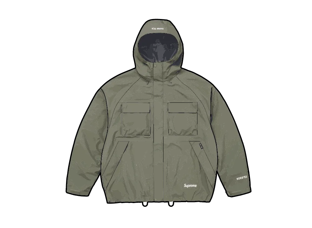 Supreme GORE-TEX Shell Jacket "Olive"