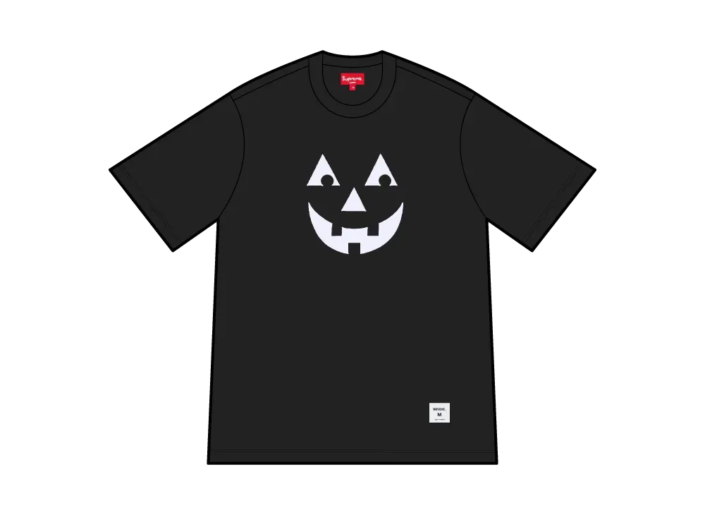 シュプリーム パンプキン エスエス トップ "ブラック"