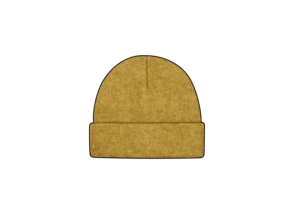 Supreme Mohair Beanie "Tan"