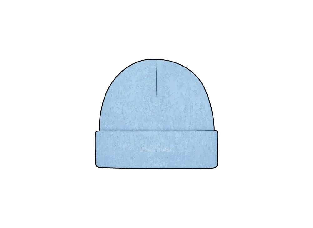 シュプリーム モヘア ビーニー "ライト ブルー"