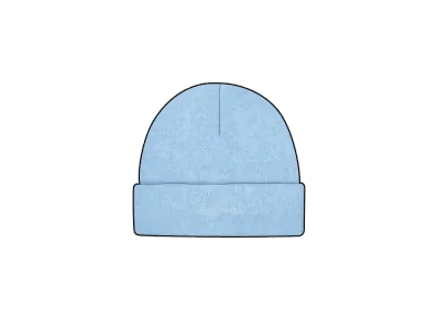 Supreme Mohair Beanie "Light Blue"