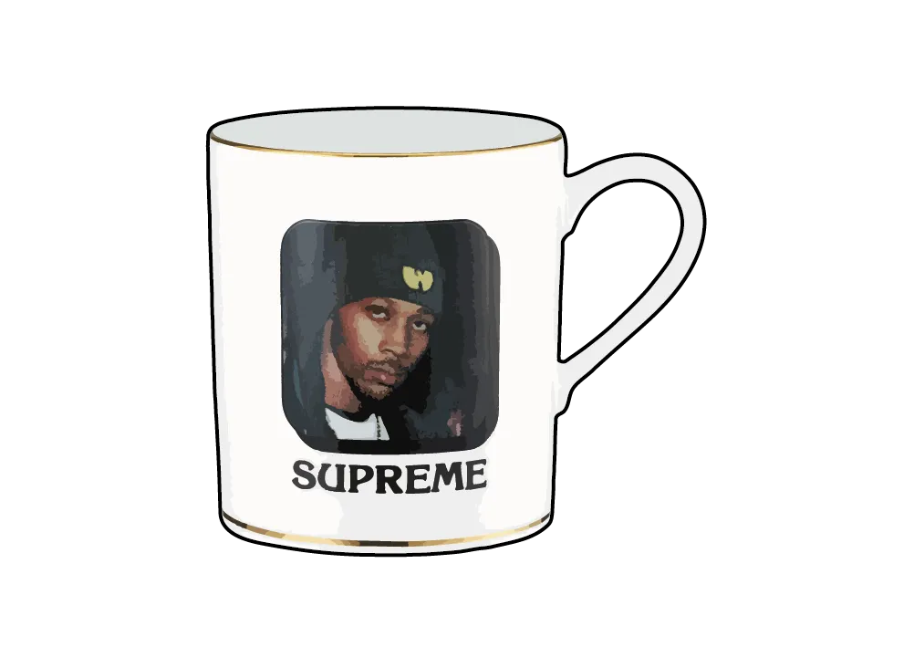 シュプリーム x ウータンクラン RZA マイセン マグカップ "ホワイト"