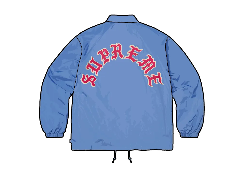 Supreme Old English Arc Coaches Jacket 