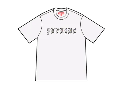 Supreme AOI Gems S/S Top "White"