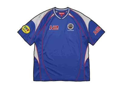 Supreme Piping Soccer Jersey "Royal"