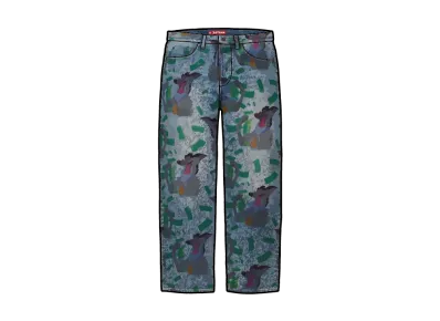 Supreme All Dogs Go To Heaven Loose Fit Jean "Washed Indigo"