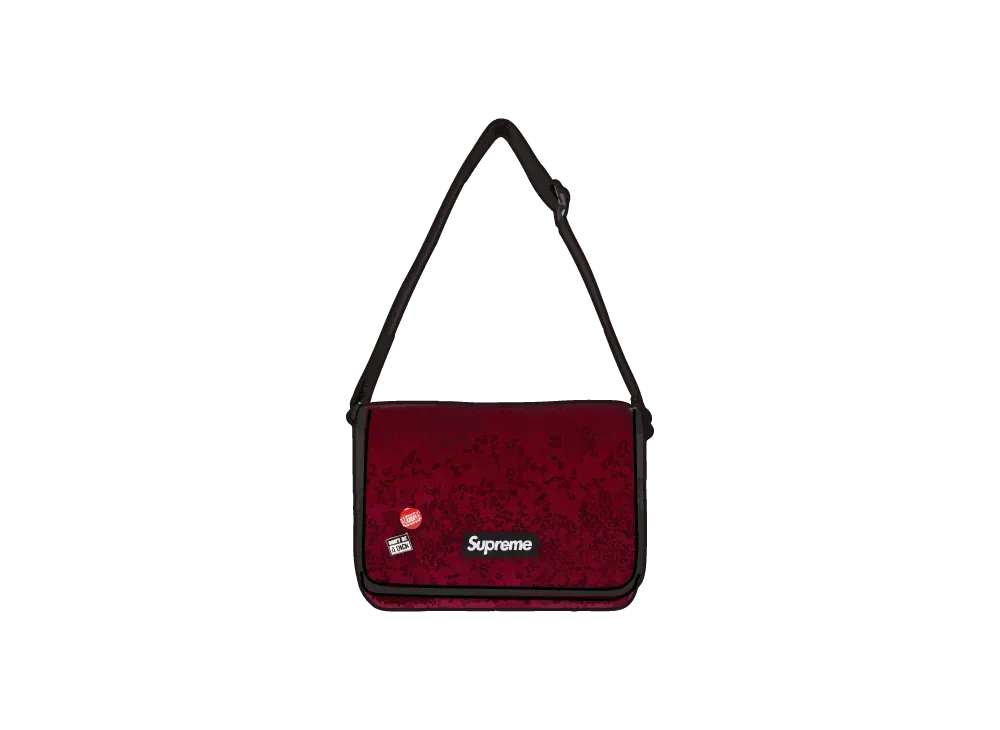 Supreme Velvet Small Messenger Bag 