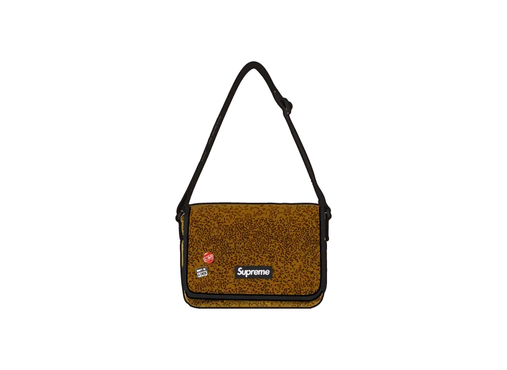 Supreme Velvet Small Messenger Bag 