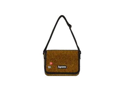 Supreme Velvet Small Messenger Bag "Tan Leopard"