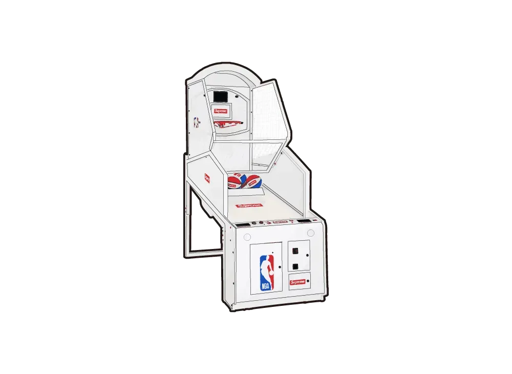 シュプリーム x ICE フープス FX アーケードマシーン "ホワイト"