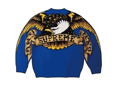 Supreme x ANTIHERO Sweater "Blue"