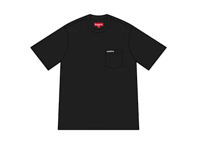 Supreme S/S Pocket Tee "Black"