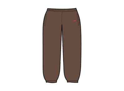 Supreme Small Box Sweatpant (25FW) "Brown"