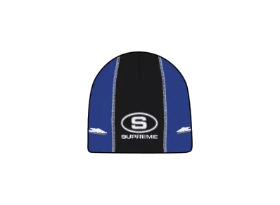 Supreme Racing Panel Beanie "Blue"