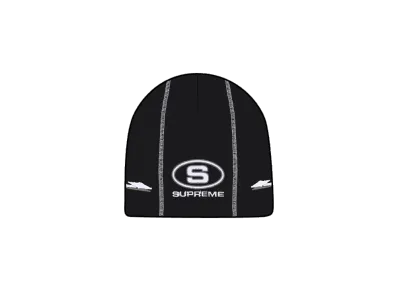 Supreme Racing Panel Beanie "Black"