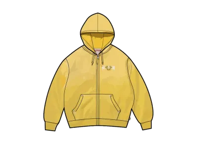 Supreme x True Religion Zip Up Hooded Sweatshirt "Yellow"