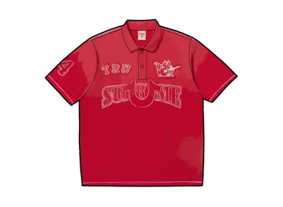 Supreme x True Religion Applique Polo "Red"