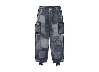 Supreme x True Religion Patchwork Cargo Pant "Indigo"