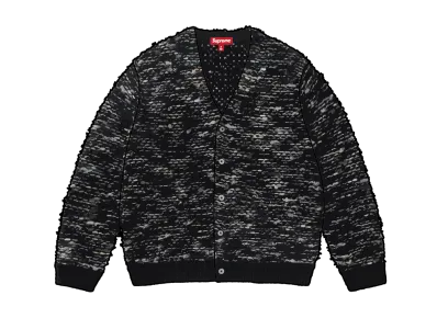 Supreme Textured Cardigan "Black"