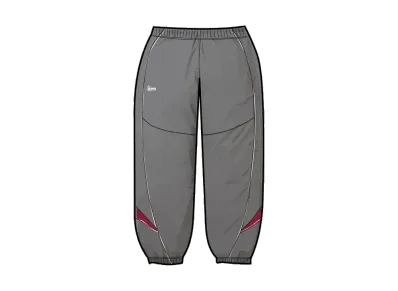 Supreme Contrast Piping Track Pant "Grey"