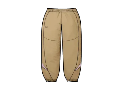 Supreme Contrast Piping Track Pant "Tan"