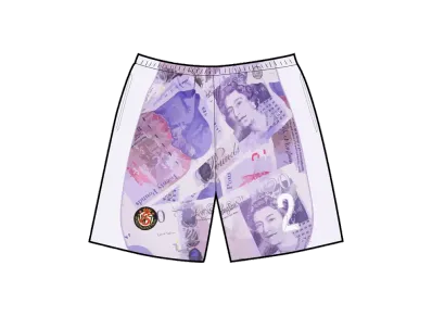 Supreme Pounds Soccer Short "White"