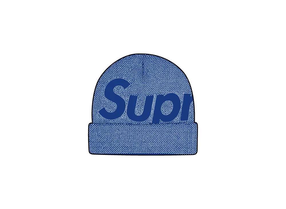 Supreme Studded Knockout Big Logo Beanie 