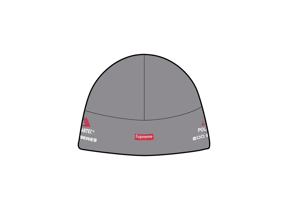 Supreme Polartec Sport Beanie "Grey"