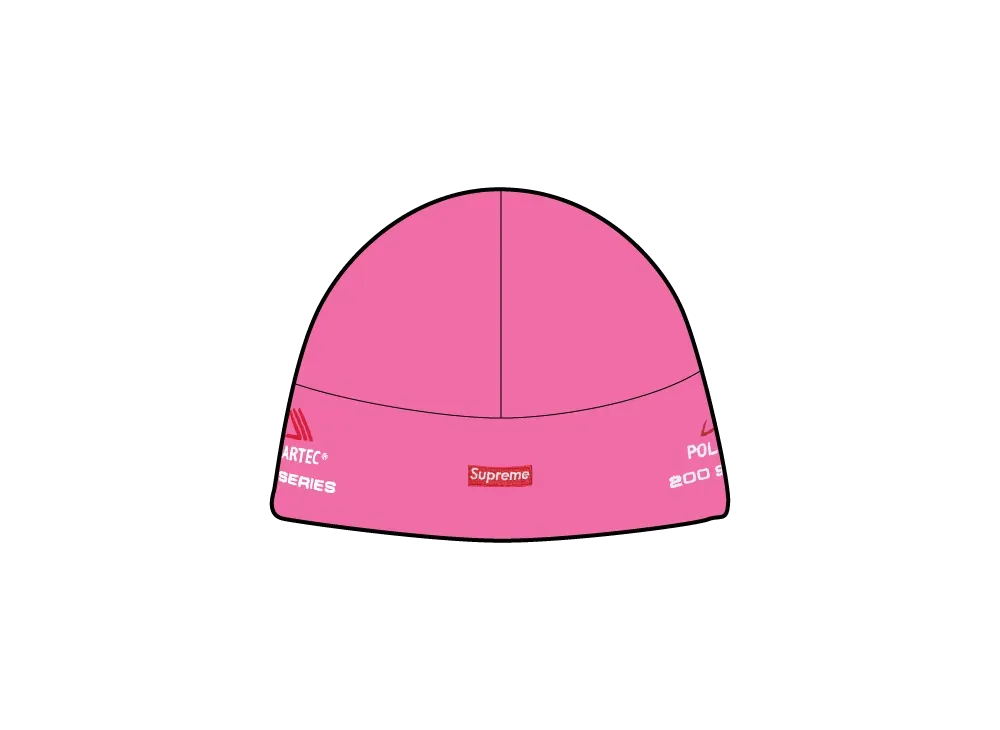 Supreme Polartec Sport Beanie "Fuchsia"