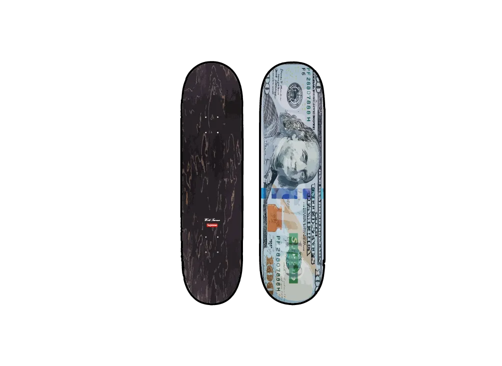 Supreme Money Logo Skateboard "Multi"