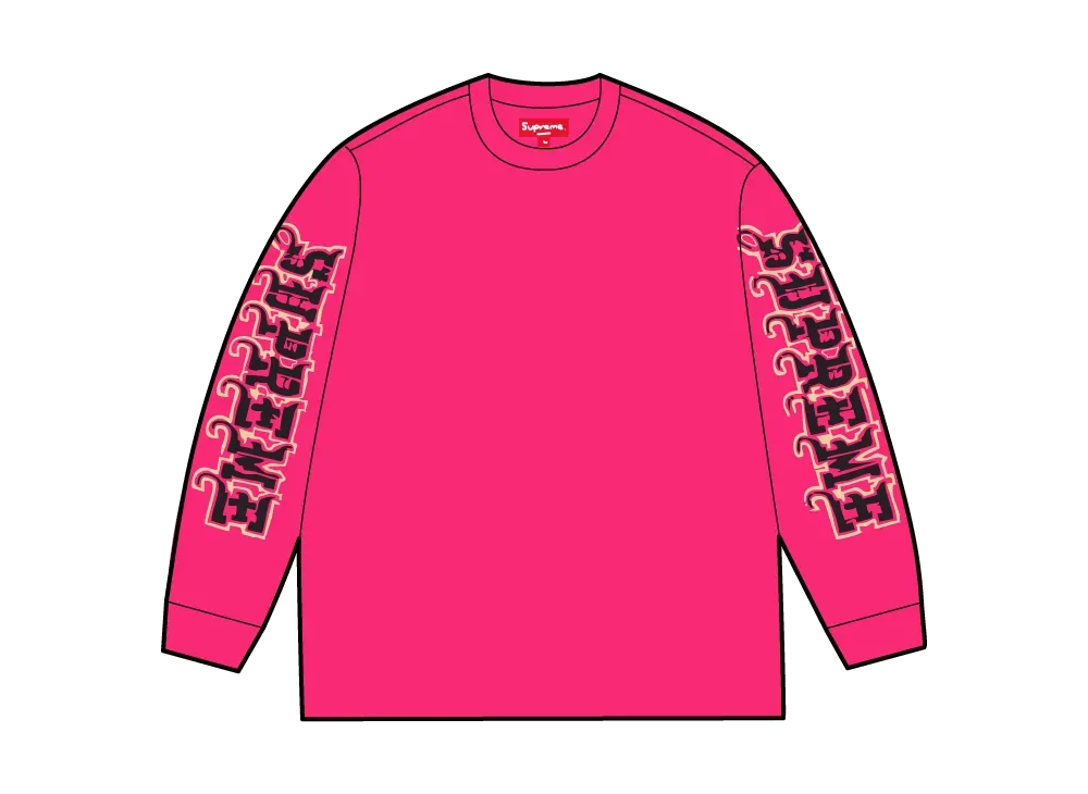 Supreme シュプリーム 長袖Tシャツ M SUPREME Box Logo L/S Tee Mサイズ ホワイト シュプリーム ボックス