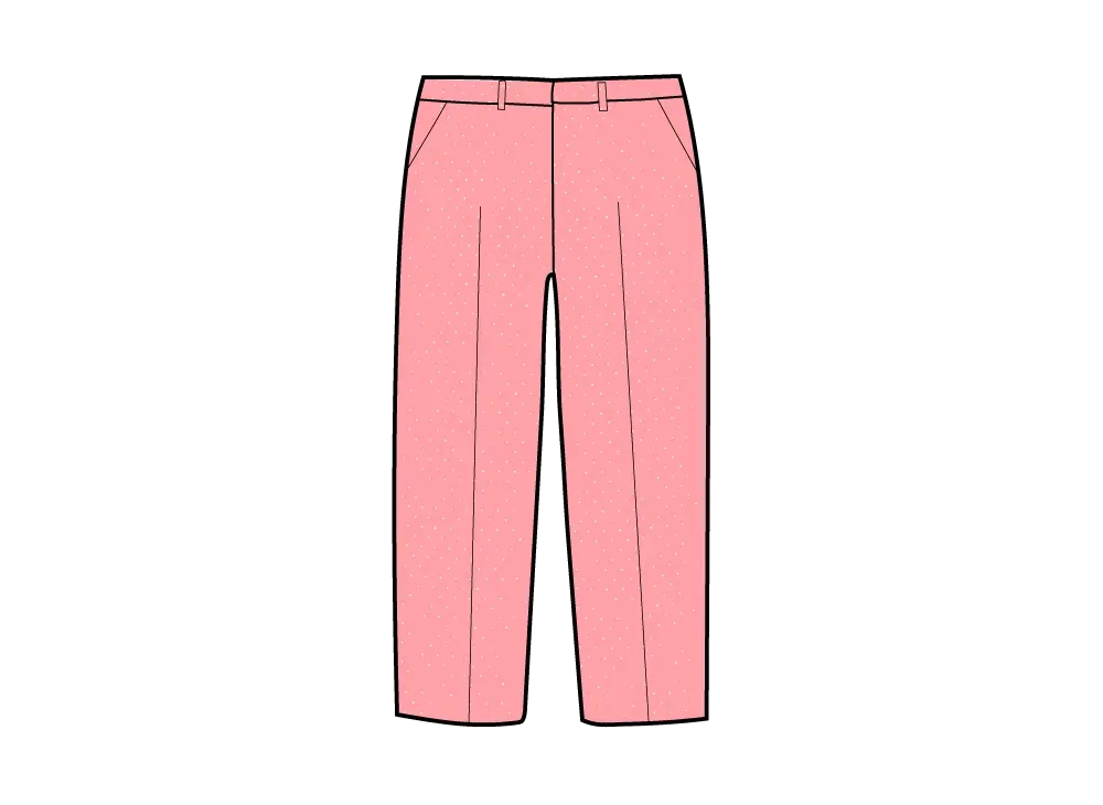 最安値　Supreme llic Dot Trouser Supreme Metallic Dot Trouser 