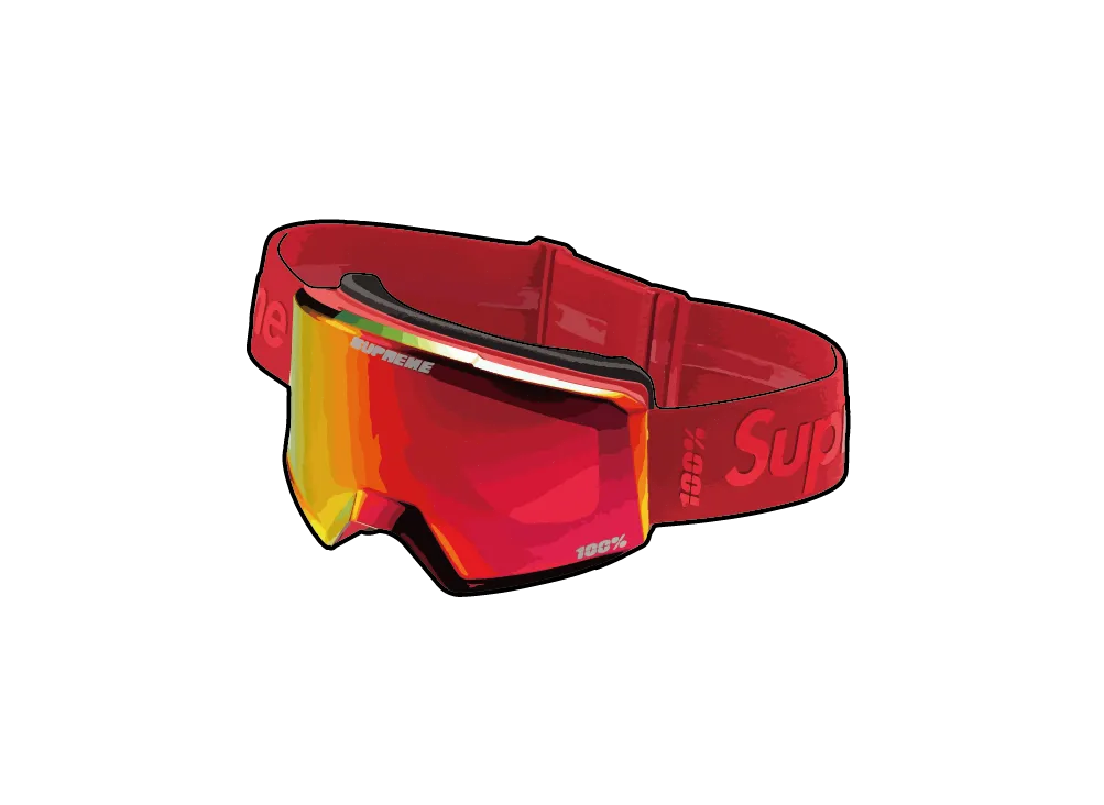 【新品未使用】Supreme100% NORG Goggles RED 新品未使用】Supreme100% NORG Goggles RED - メルカリ